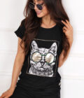 Damska Bluzka Purrrfect