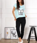 Damska Bluzka Purrrfect