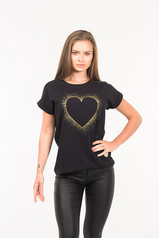 Damska Bluzka Heart