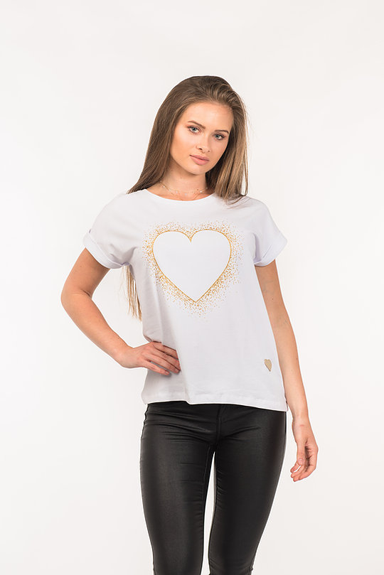 Damska Bluzka Heart