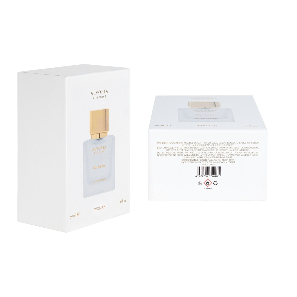 My Amber - Perfumy premium Alvoria 50ml - obrazek 4