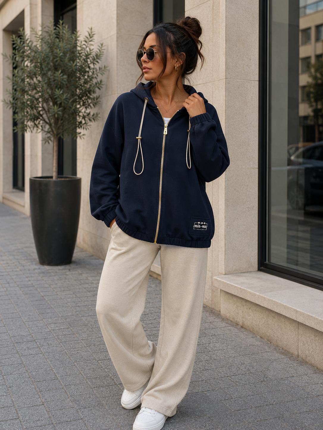 BLUZA DAMSKA OVERSIZE