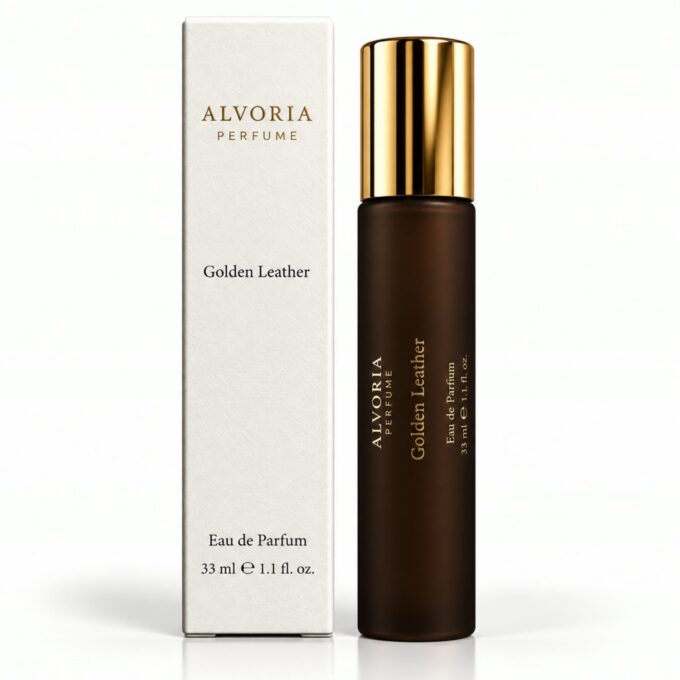 Golden Leather Alvoria - perfumy premium 33 ml