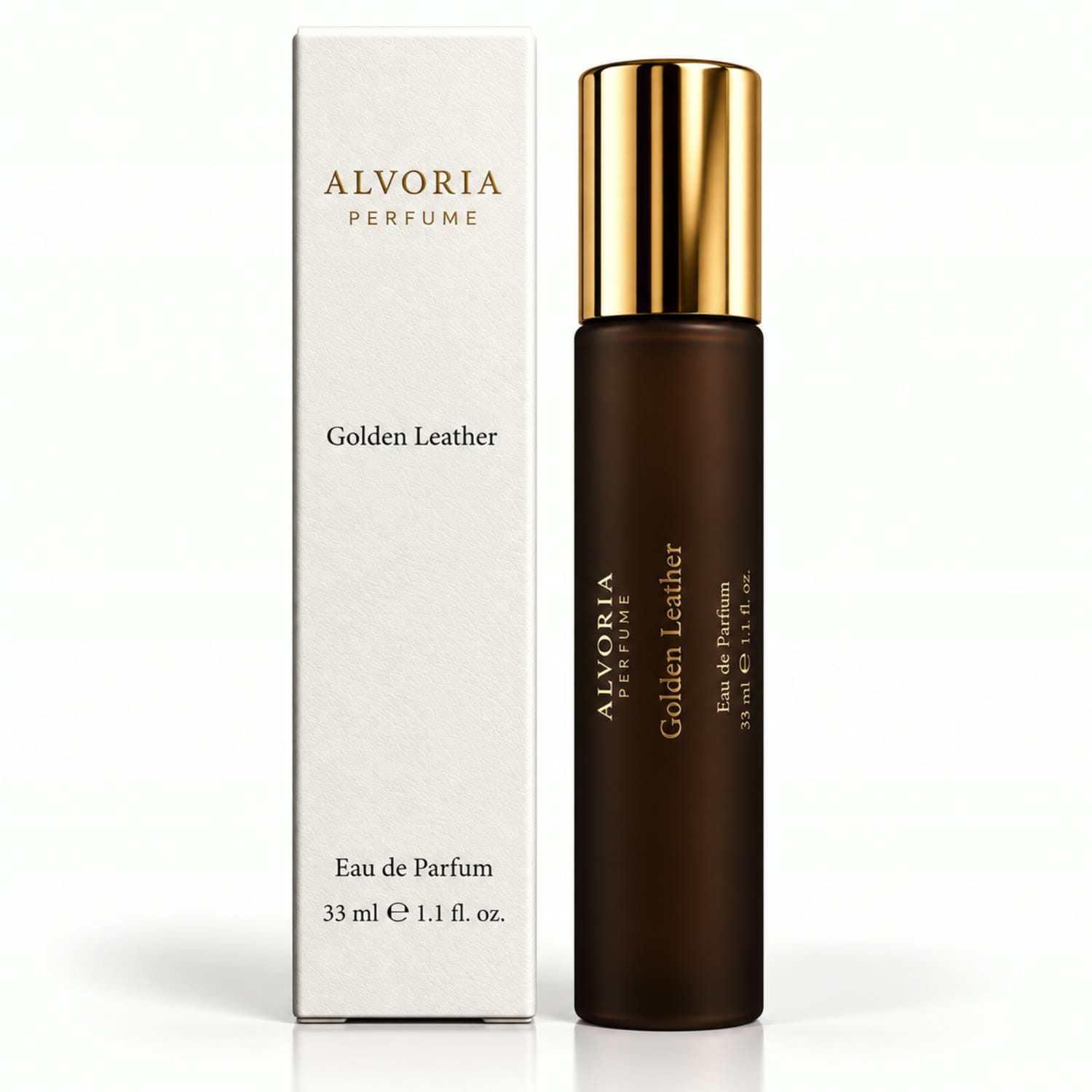 Golden Leather Alvoria - perfumy premium 33 ml